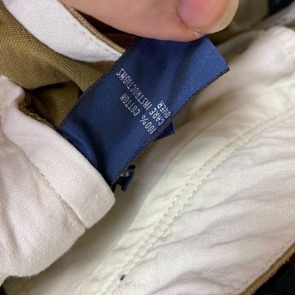 Polo Rlaph Lauren Men's 36 Cargo Shorts Flap Pockets Lot 381 57/58 Y2K - Picture 11 of 13